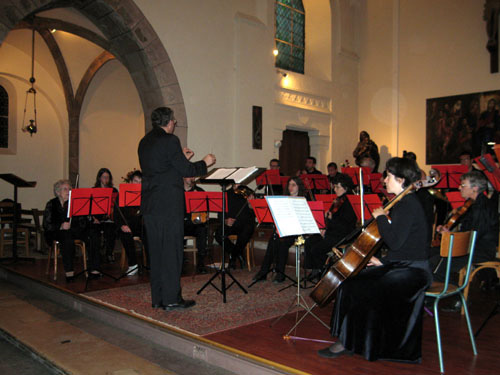 Photo : Orchestre Saltarelle  Direction Herve Lefevre