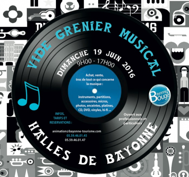 Photo : Vide Grenier Musical a Bayonne