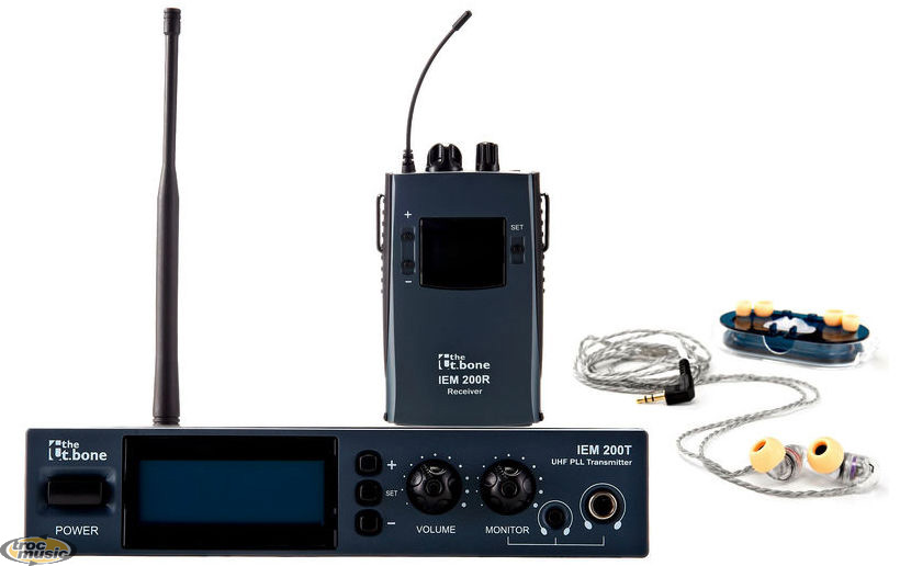 Photo : Ear    Monitor   Systeme T Bones IEM 200 T UHF