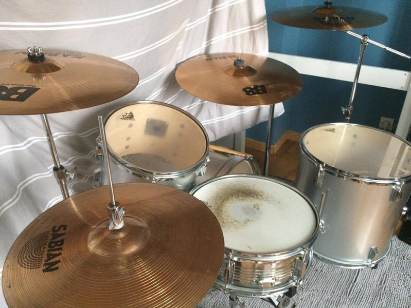 Photo : Batterie  Complete STAGG SABIAN REMO