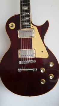 Photo annonce Gibson Les Paul Standard wine Red finish 1978
