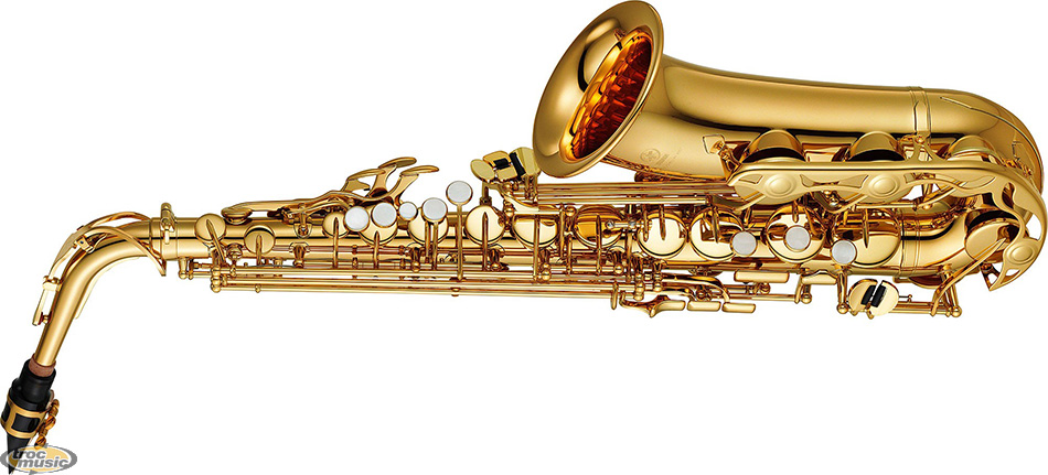 Photo : Yamaha    YAS   280 saxophone avec accessoires