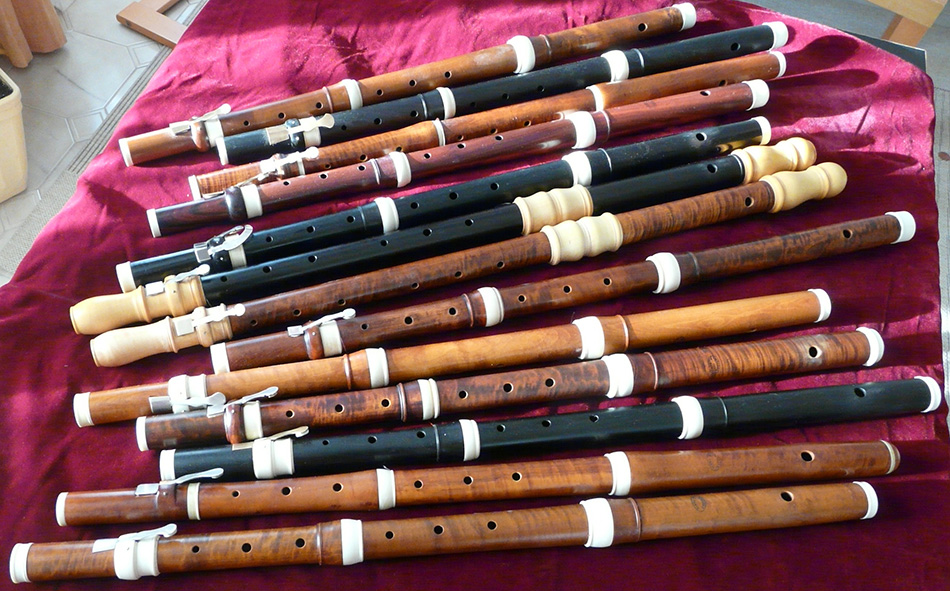 Photo Flute Traverso de concert Jean Jacques MELZER » Instruments de