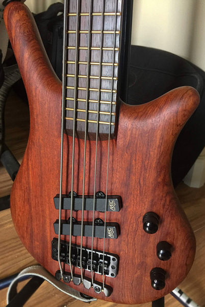 Photo annonce Warwick Thumb Bass NT 5 Custom Shop