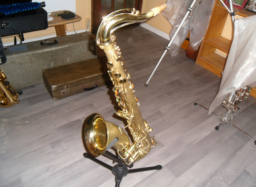 Saxophone tenor vintage restaure Petite Annonce TrocMusic