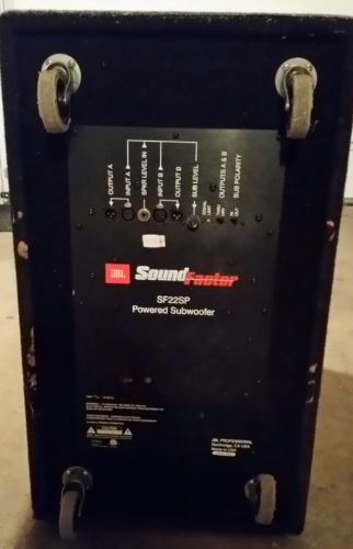 Photo : Sub     JBL     Soundfactor SF22SP amplifier
