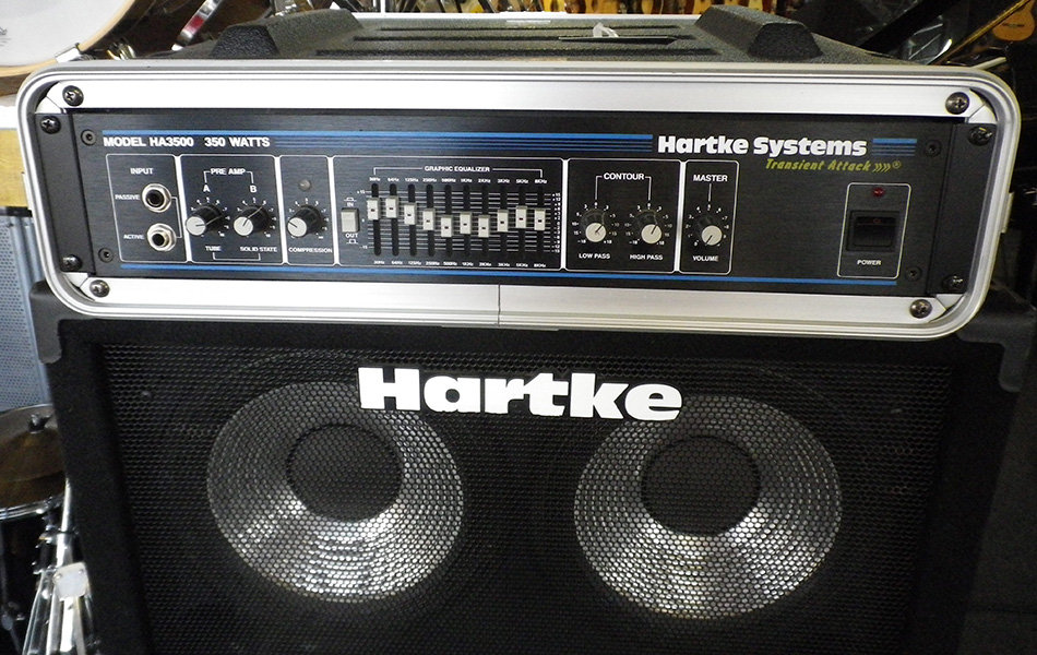 Photo : Hartke        HA3500 Tete + baffles