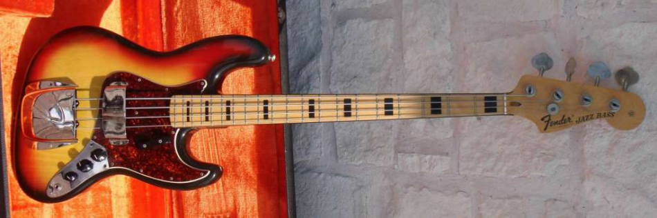 Photo annonce Fender jazz bass Sunburst