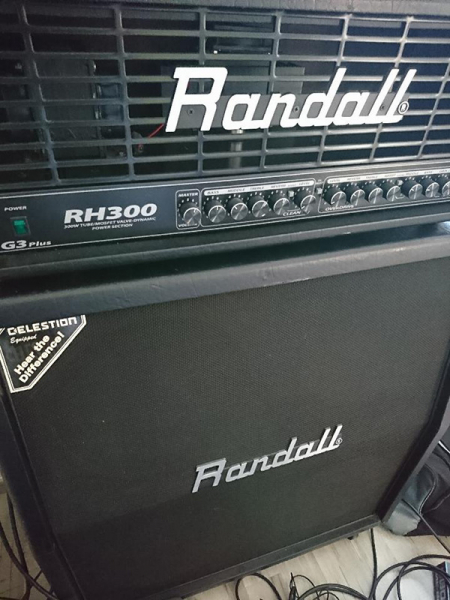 Photo : RANDALL          RH300 G3 plus + CAB  RX 412 XJ