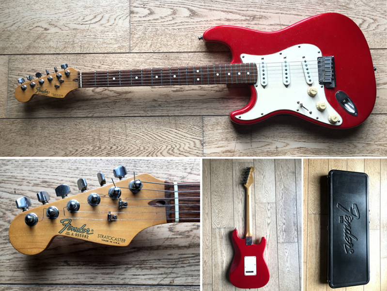 Photo annonce Fender Stratocaster USA Gaucher