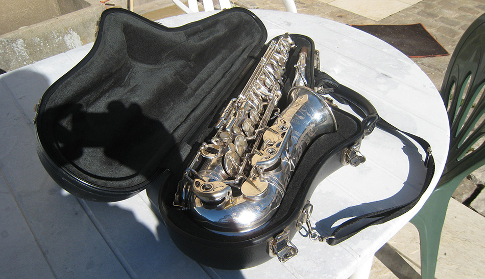 Photo : Saxophone Selmer balanced Alto de 1942