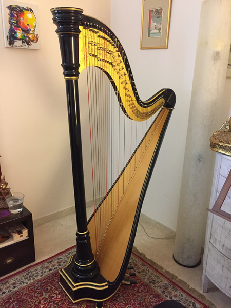 Photo : Harpe    CAMAC   47 cordes Atlantide Prestige