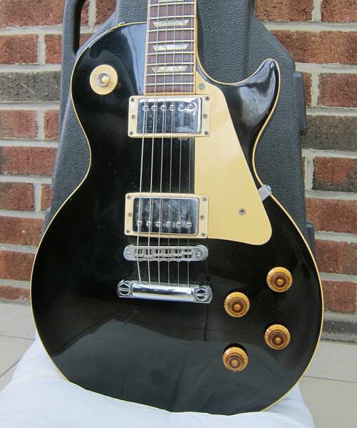 Photo : Gibson Les Paul Standard Ebony vintage 1991