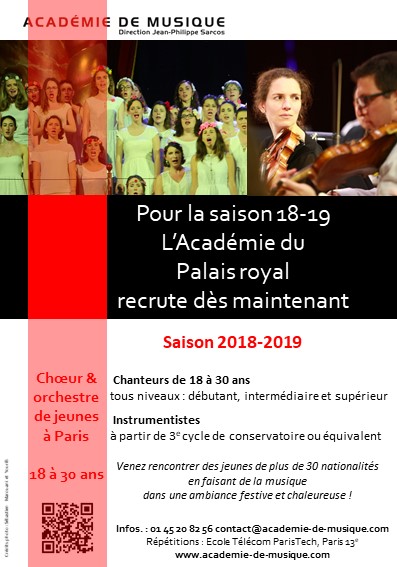 Photo : L Academie de Musique recrute