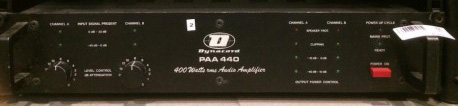 Photo : Dynacord         PAA 440 Made in Germany