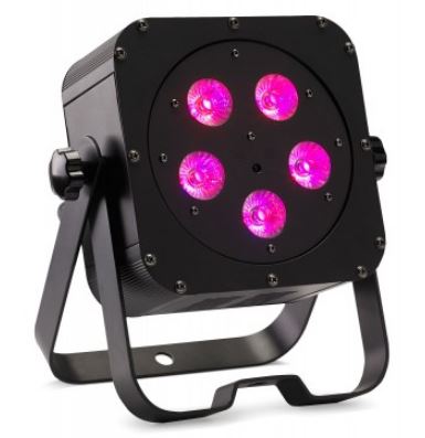 Photo : Projecteur  LED  compact a six couleurs
