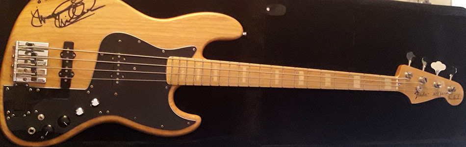 Photo : Fender Jazz Bass Marcus Miller Signature