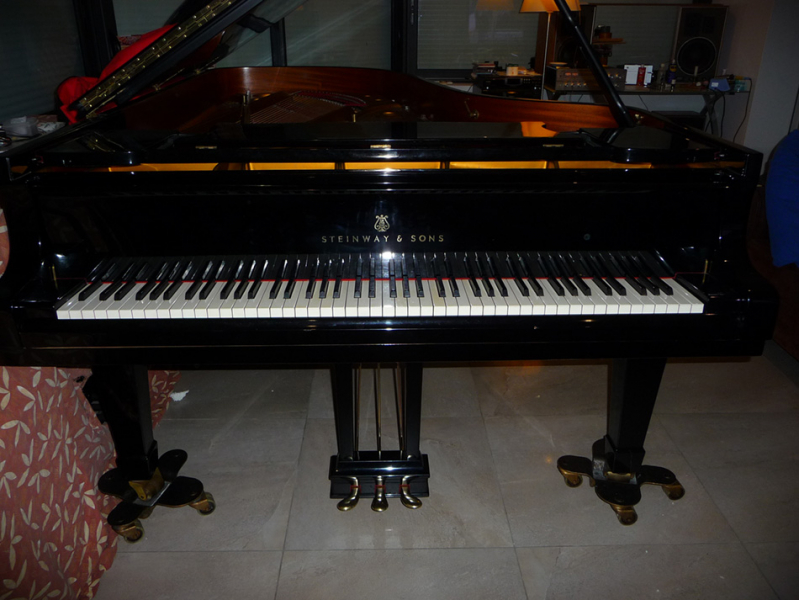 Photo annonce Piano         Steinway C227 3 4 de queue 1975