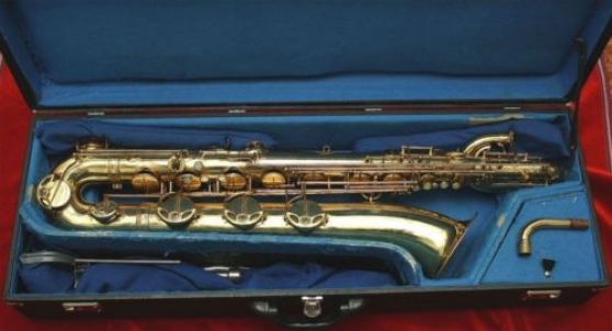 Photo : Selmer  Baryton  Mark VI Saxophone 1959