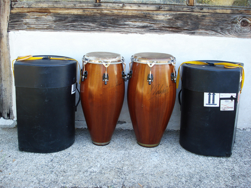 Photo Conga + Tumba Michel Delaporte » Instruments de Musique Annonce