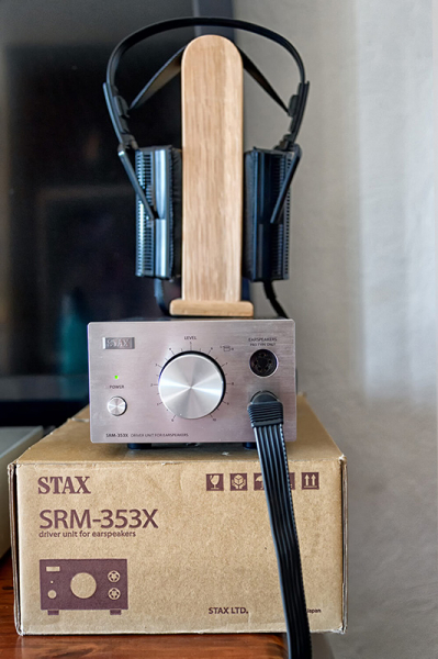Photo : Casque          Stax SRL 500 + ampli SRM 353 X