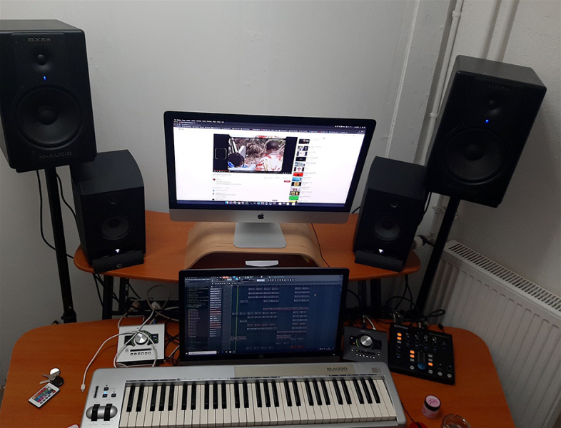 Photo : Studio Enregistrement Univers Music Studio