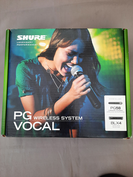 Photo annonce MICRO    SHURE   HF CHANT PG58 