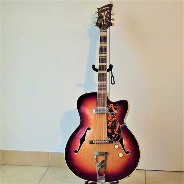 Photo : Guitare de collection Jacobacci Royal