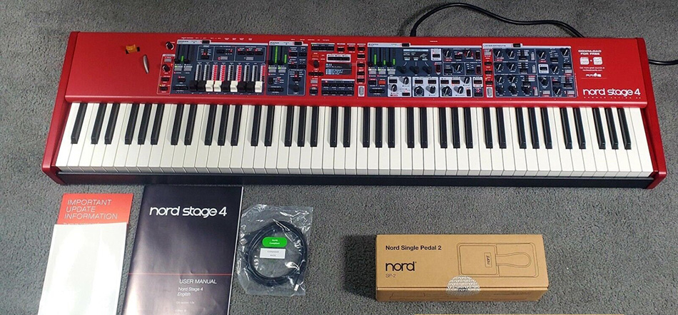 Photo : Clavia   Nord    Stage 4 88 touches Synthetiseur