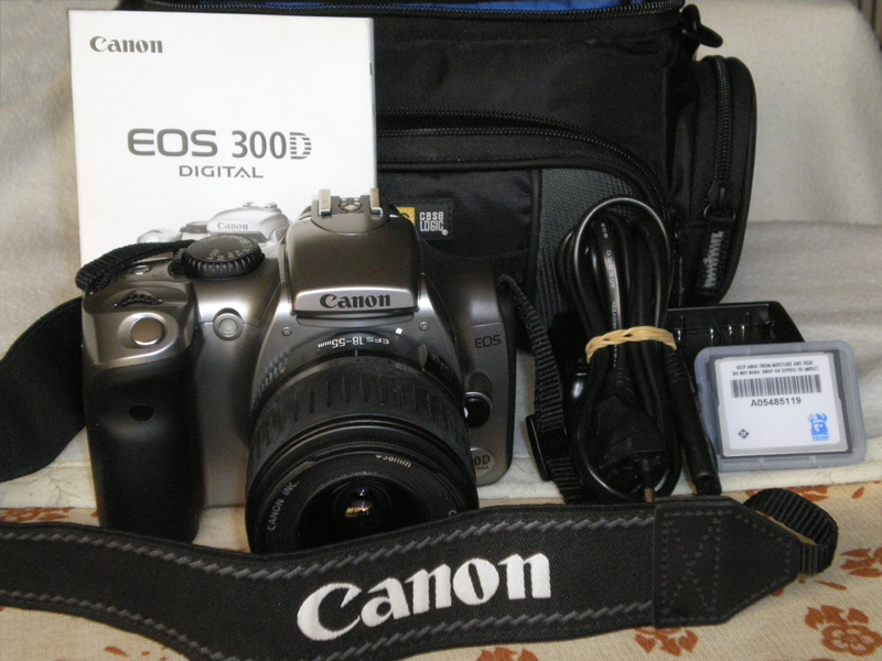 Photo annonce Canon EOS 300D & Objectif Canon 18 55
