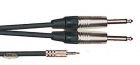 Cordon 1 J/ST 2J/MALE Yellow Cable