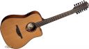 12 Strings Dreadnought Cutaway Acoustic/Electric LAG 