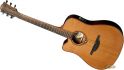 Tramontane T100 Folk Left Handed Dreadnought Cutaway Acoustic/Electric LAG 