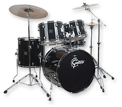 Photo annonce batterie gretsch blackhawk complete