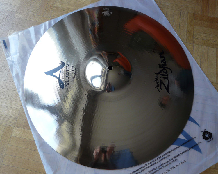 Photo : Zildjian A Custom 20 Medium Ride