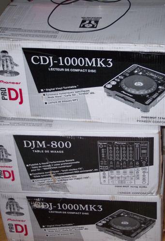Photo annonce Pioneer CDJ 1000 MK3 & DJM 800