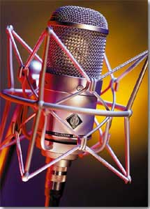 Photo : Micro a Lampe Neumann M147