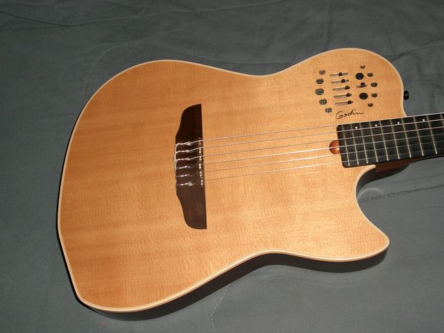Photo : guitare GODIN Multiac Nylon sa & housse