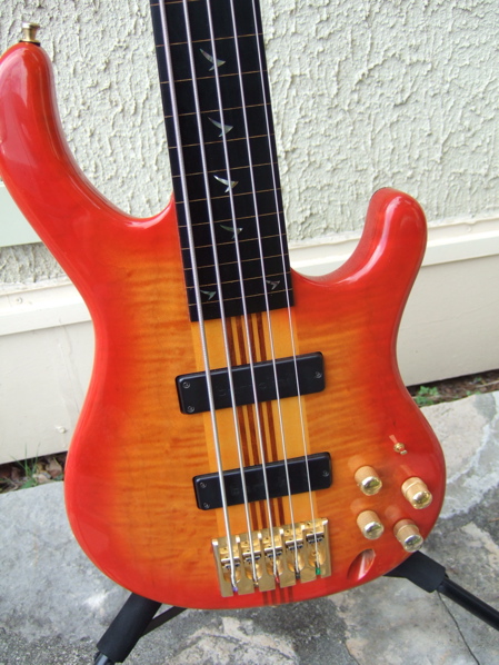 Photo annonce NEUSER FRETLESS 5 CORDES
