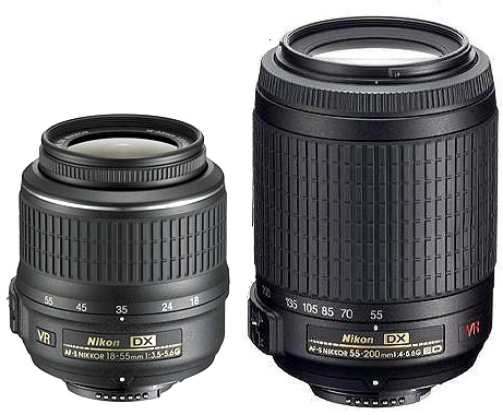 Photo : Nikon Objectifs AF S DX VR