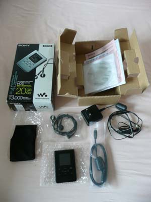 Photo : SONY NW HD5 20 Go