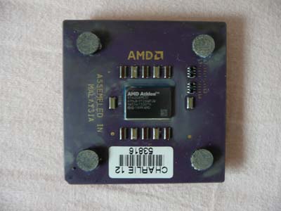 Photo : CPU ATHLON 1400