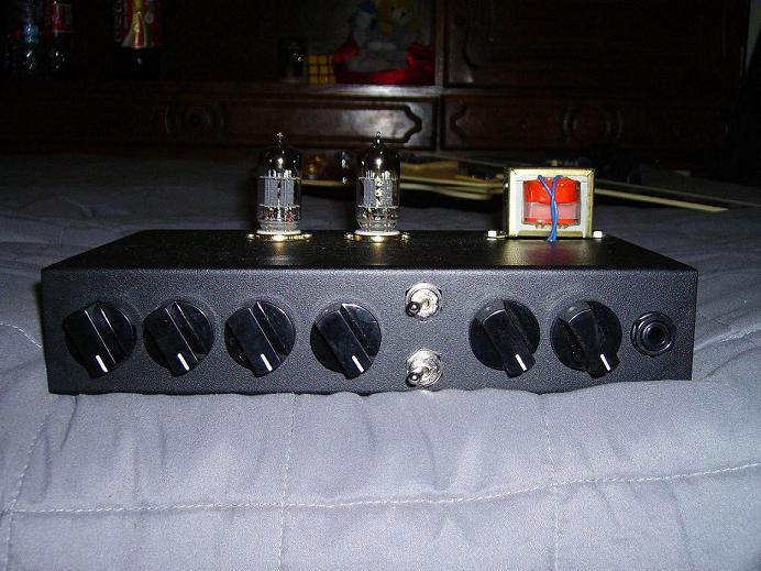 Photo : Preamp 2 x 12AU7 3 Canaux Handmade