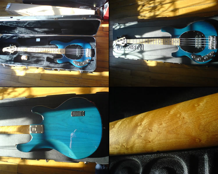Photo annonce MusicMan Ernie Ball Stingray gaucher