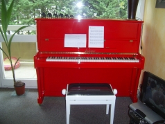 Photo annonce Piano Palatino couleur rouge ferrari