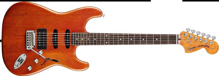Photo : Guitare Stratocaster Squier Deluxe