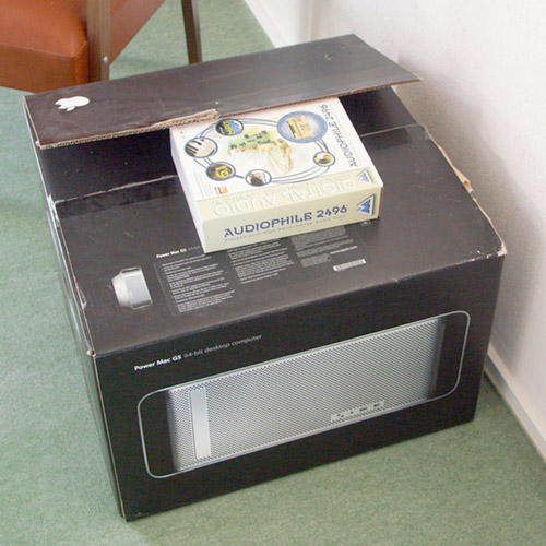 Photo : Apple Power Mac G5 bipro & CARTE SON