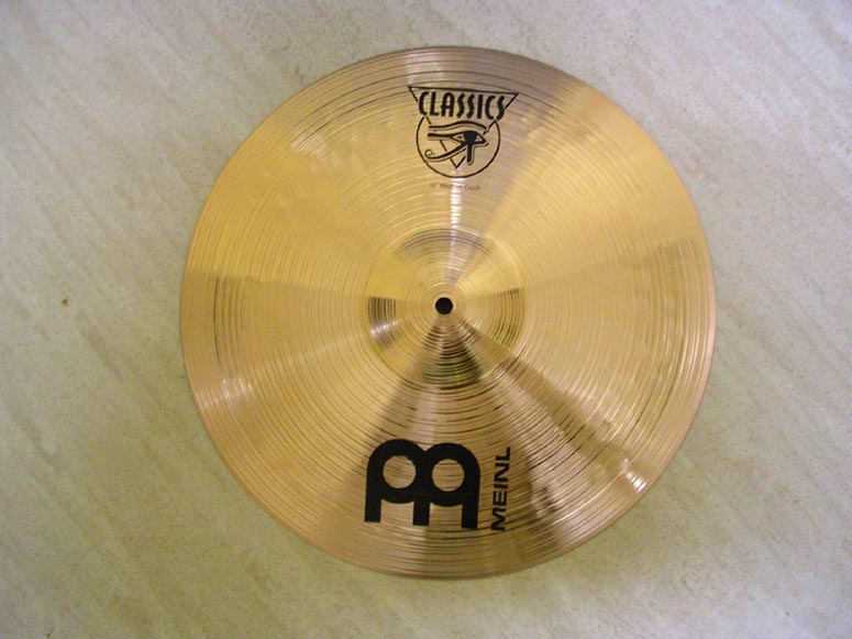 Photo annonce Cymbale Meinl Crash
