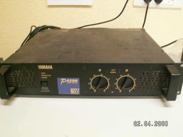 Photo annonce Ampli YAMAHA P4500 