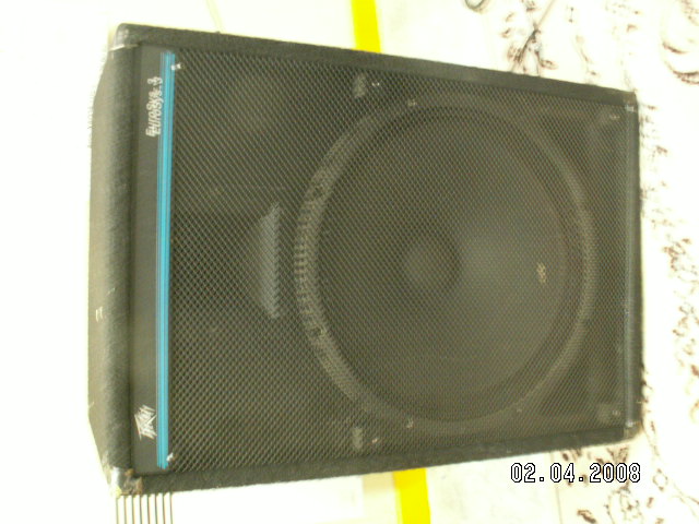 Photo : Enceintes Sono PEAVEY Eurosys 3